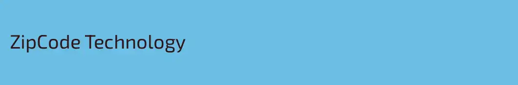ZipCode Technology